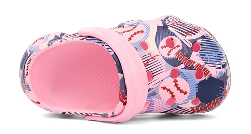Image of INMINPIN Kids Cute Clogs Cartoon Garden Shoes Boys Girls Slides Slippers Indoor Outdoor Children Water Shower Beach Pool Sandals