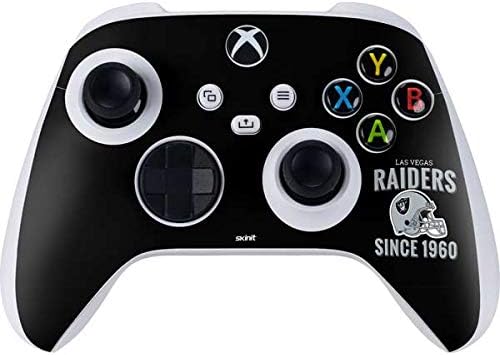 Skinit Decal Gaming Skin Compatible with Xbox Series S Controller - Officially Licensed NFL Las Vegas Raiders Camo Design