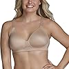 Vanity-Fair-Womens-Beyond-Comfort-Seamless-Back-Wireless-Bra-34B-44DD Vanity Fair Women's Wireless Beyond Comfort Bra with Seamless Back (34B-44DD), Full Figure-Neutral, 44DD