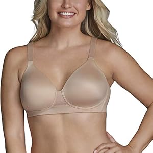 Vanity-Fair-Womens-Beyond-Comfort-Seamless-Back-Wireless-Bra-34B-44DD Vanity Fair Women's Wireless Beyond Comfort Bra with Seamless Back (34B-44DD), Full Figure-Neutral, 44DD