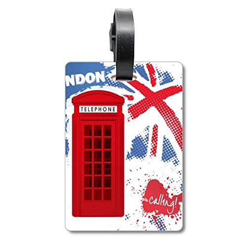 Étiquette pour valise motif drapeau britannique pour ne plus perdre son sac de voyage