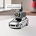 MechPuConToy Mini RC Car with Camera, 1/64 Scale APP-Controlled Fully Proportional FPV Remote Control Racing Car with Gyro and Underbody Lighting, Gifts for Vehicle Lover