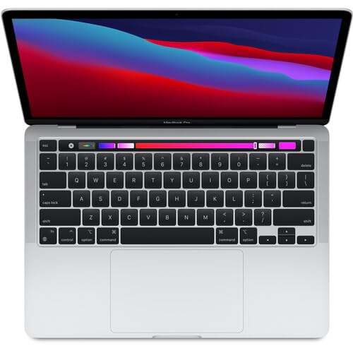Image of Late 2020 Apple MacBook Pro with Apple M1 Chip (13 inch, 8GB RAM, 1TB SSD) Silver (Renewed)