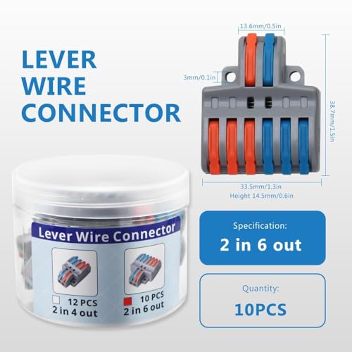 Conectores de cable eléctrico para solucionar problemas de empalmes 2