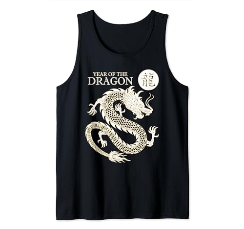 Happy 2024 Chinese New Year: Year of the Dragon Celebration Camiseta sin Mangas