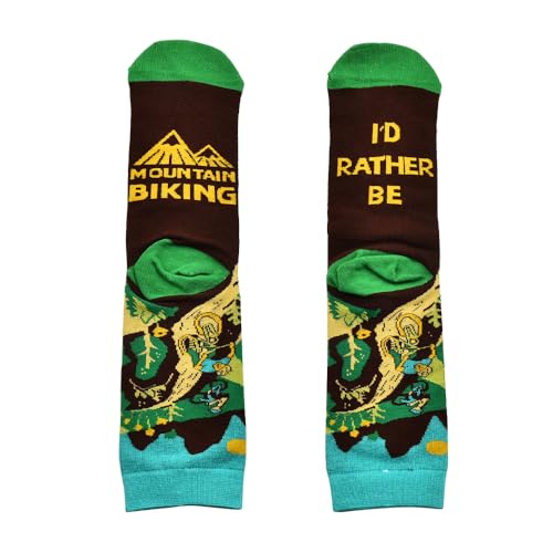 Funny Sports Socks for Men Women Vacation Holiday Retirement Gifts for Mom Dad Birthday Gifts for Daughter Son Gift