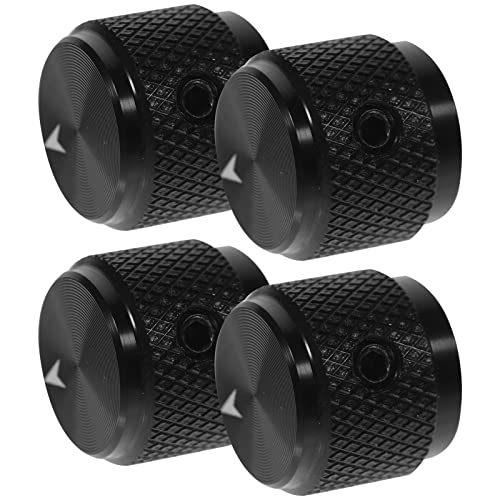 ERINGOGO 4 Pièces Boutons De Volume De Basse De Guitare Électrique Professionnelle Boutons De Potentiomètre en Métal - Les Beatles, Paul McCartney, John Lennon, RIngo Starr, George Harrison ERINGOGO 4 Pièces Boutons De Volume De Basse De Guitare Électrique Professionnelle Boutons De Potentiomètre en Métal