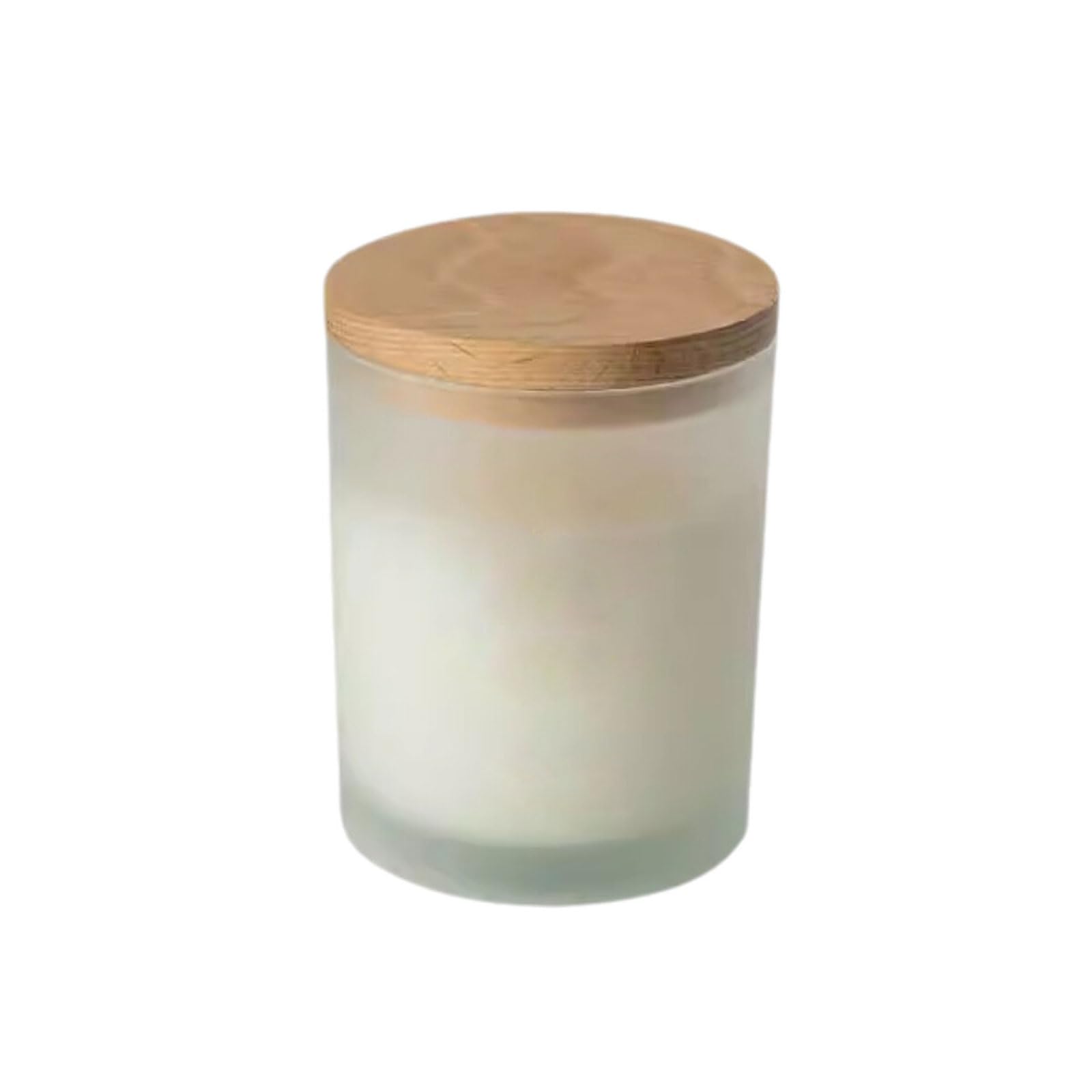 Velas de vidrio, cera vegetal Natural, vela de aromaterapia, cilindro, velas en tarro reutilizables, de larga duración for aliviar el estrés(Fruity Notes)