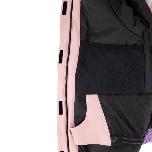 Image of Roxy Girls' Heavyweight Ski Snow Hooded Jacket, Insulated & Waterproof