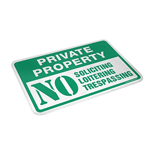 Panneau No Soliciting de Noël contre le démarchage à la maison - 3