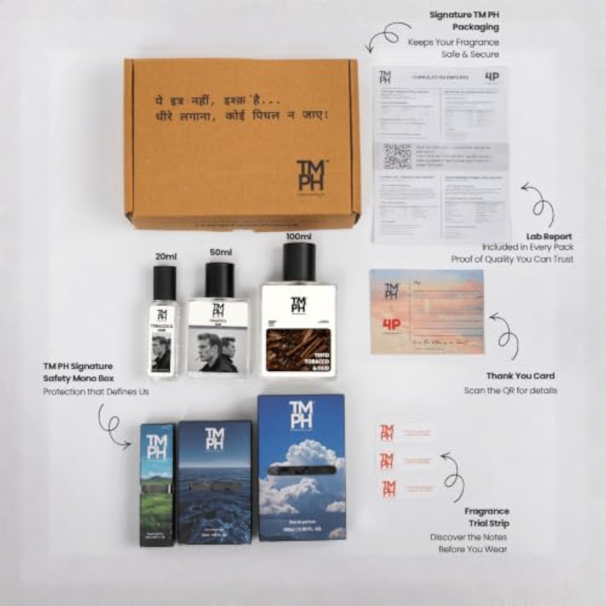 Tmfd Tobacco & Oud EDP for Men, Luxury Gift