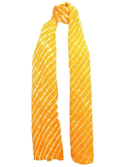 GURUSOAMI Women's Chiffon Lehriya Dupatta/Chunni/Skarf/Stall size 2.25 Meters Casual use for Women/Girls-picture-11