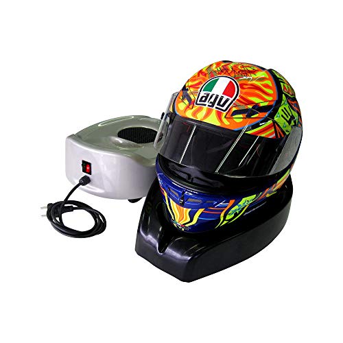 Sèche-casque capit air chaud & froid noir idéal après vos sorties sous la pluie