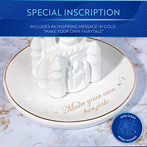 Paladone Disney Princess Castle Jewelry Dish | Decorative Earring And Ring Holder #TOP2