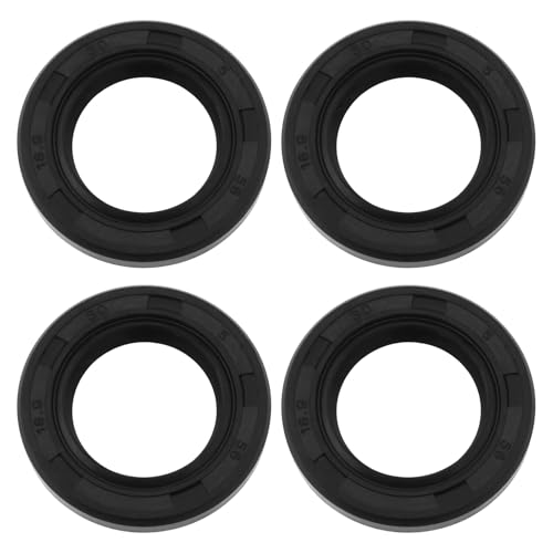 ECSiNG Lot de 4 Joints d'étanchéité d'arbre TC 18,9 X 30 X 5 Mm NBR pour Moteur de Quad Transmission Carter