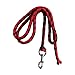 Aymzbd Horse Lead Rope with Bolt Snap, Horse Rope Leash Swivel Buckle, Strong Equestrian Equipment, Red 2Meters