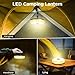 OGERY 2-Pack Camping String Lights, 4 in 1 Quick Storage 32.8FT Rechargeable Tent Lights String with 8 Lighting Modes, Hanging Waterproof Portable LED Lamp for Outdoor Patio Awning Party Essentials