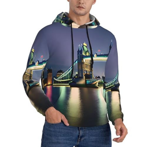 Pull à capuche homme superposition polyvalente toutes saisons