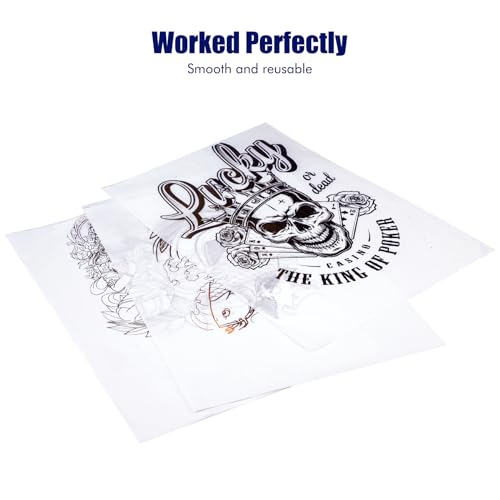 Tattoo Transfer Paper, 120 Sheets Tattoo Stencil Paper, Stencil Paper for Tattooing - A4 Size, 4 Layers Thermal Transfer Paper DIY Tattoo (120PCS) - Thumbnail 3