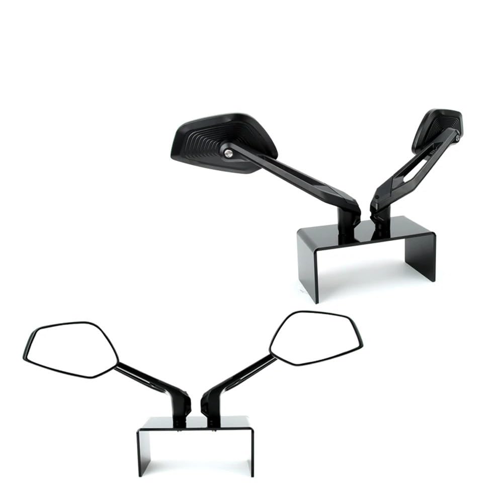 Retrovisor manillar scooter Espejos Retrovisores De Motocicleta Compatible con Ducati Para Desert X Para DesertX Para Desert-X 2022 2023 2024 Para Espejo Lateral CNC Para