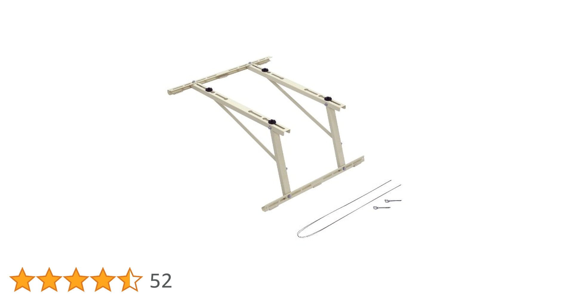 型番 C - LZG　ルームエアコン据付 部品 傾斜屋根 直角置用 ≪日晴金属 C-LZG≫エアコン架台 傾斜屋根直角置 : 住器プラザ