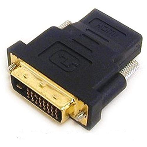 Adaptador DVI-D HDMI Unirise HDMIFDVIM-ADPT Negro Conector Macho Hembra Vídeo 1