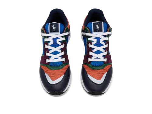 Image of POLO RALPH LAUREN Train 89 Suede & Oxford Sneakers