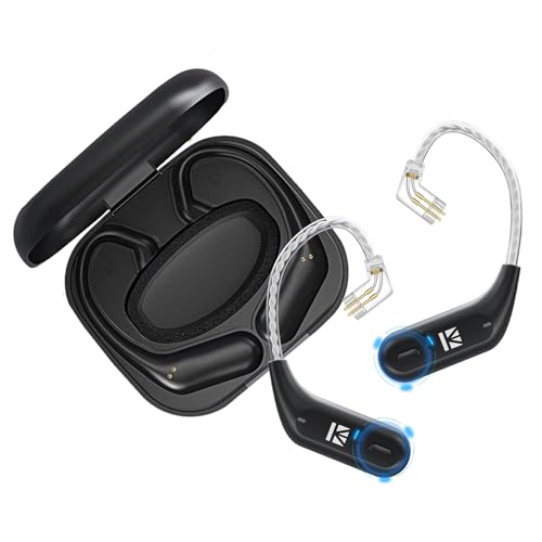 KBEAR BT15 PRO IEM Bluetooth Adapter 2026 Latest KZ ZS10 PRO Upgraded Wireless in Ear Monitor Adapters with QDC Pins for KZ ZS12/ZSN PRO/X/2 EDX PRO ZAR Castor ZA12 Taurus
