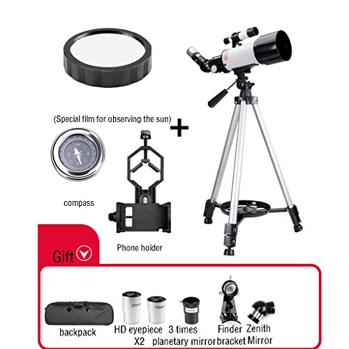 Telescopio refractor ARCH 70mm apertura 400mm AZ para niños miniatura 2