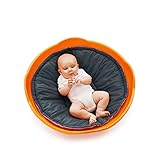 ✔ Peonza de plástico estable de alta calidad en color naranja, para interior y exterior con el cojín correspondiente