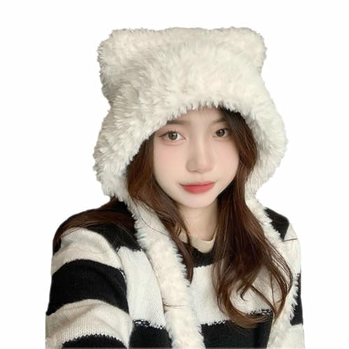 CNGYNI Women Winter Beanie Hats Knit Ear Flaps...