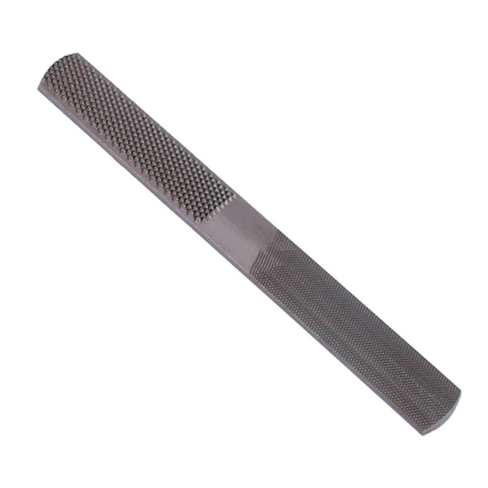 10 escofinas de madera 4 en 1 de acero endurecido de 8 pulgadas para madera, metal, plástico, joyería