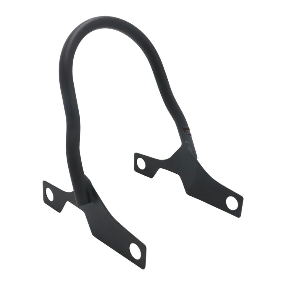 Dossier moto passager court noir pour Sportster XL883 1200