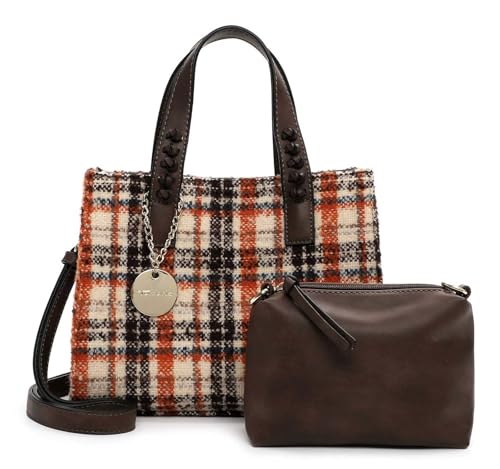 Sac à épaule Tamaris Gwenda City Shopper S rouille et écru pour femme