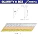 uxcell 2000Pcs 34 Degree 0.113