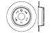 StopTech 127.40058L Sport Drilled/Slotted Brake Rotor (Rear Left), 1 Pack