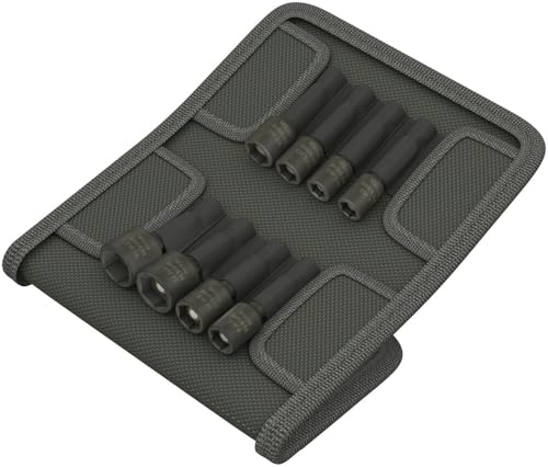 Juego de llaves Wera 05073495001 con 8 llaves de vaso para tuercas 2