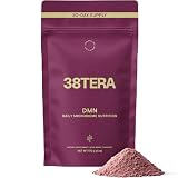 38TERA DMN Prebiotic Fiber Supplement Powder - Daily Microbiome Nutrition for Digestive Comfort, Regularity & Bloating Support, 3 Prebiotic Blend, Low FODMAP, Plant-Based, 6 Oz Wild Berry, 30 Servings