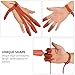 SUPVOX Archery Finger Guard Soft Breathable Men Archery Glove Protective Shooting Guard Bow Arrow Accessory for Archers