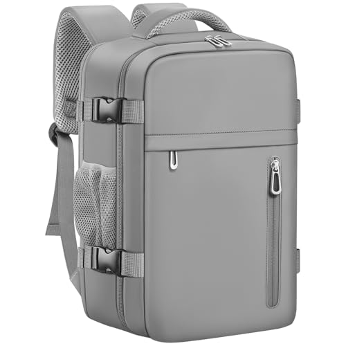 Otahgk Mochila De Viaje Cabina Avion 40 X 20 X 25 Para Ryanair Equipaje De Mano Maletas De Cabina Bolsa De Viaje Hombre Mujer Mochila Informal Para Computadora Portátil -Gris Otahgk Mochila De Viaje Cabina Avion 40 X 20 X 25 Para Ryanair Equipaje De Mano Maletas De Cabina Bolsa De Viaje Hombre Mujer Mochila Informal Para Computadora Portátil -Gris