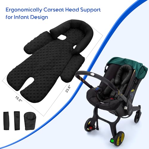Soporte para cabeza asiento auto bebé con cojines 2 en 1 miniatura 7