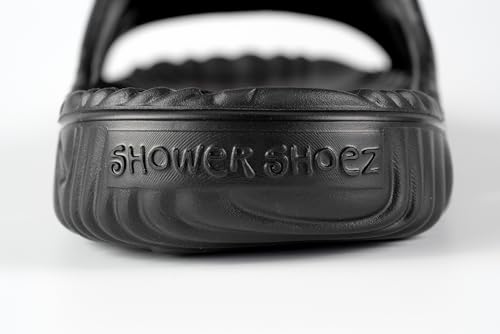 Shower Shoez Mens and Womens Non-Slip, with Side Drain Holes and Arch Support, Gym, Pool, Beach, Dorm Shower Sandal Slides3