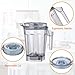 EastFune for Blenders 64oz Ascent Container, replace A2300 A2500 A3300 A3500 X2 X3 X4 X5 V1200 V1500, compatible with Ascent/Ascent X/Venturist Series Pitcher Jar Cup