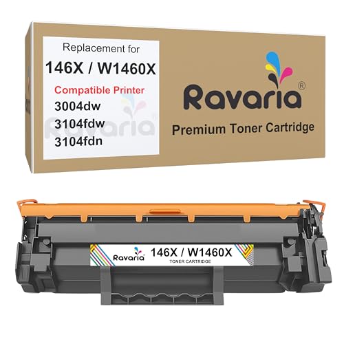 Image of 146X / W1460X Compatible Toner Cartridge HP LaserJet 3004dw, 3104fdw, 3104fdn Printer (146X / W1460X Toner Pack of 1)
