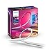 Produktbild Philips Hue Color & White Ambiance Play Gradient, PC Lightstrip für 3 x 24-27 Zoll, dimmbar, 16 Mio. Farben, steuerbar via App, kompatibel mit Amazon Alexa, Apple HomeKit & Google Assistant