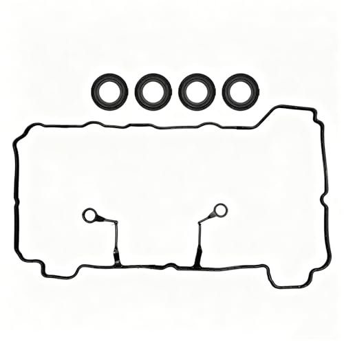 AurLunUs 22441-2E000 Valve Cover Gasket Replacement Engine Head Valve Cover Gasket Set for Hyundai Tucson Elantra Sonata Kia Forte Soul Optima 2011-2019 1.8 2.0 NA Replace VS50824R VS50644S