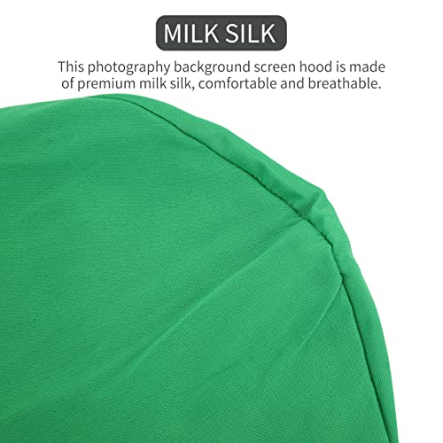 Yunseity Green Screen Hood, 11.4"x7.5" Small Screen Hood Mask Invisible Effects Background Backdrop - Image 3