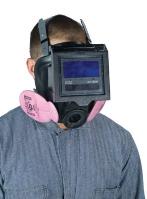 MSA Twin-Port Welder's Adapter For Use With Advantage 4000 Facepiece. Purchase of 1 Each