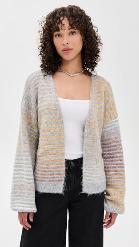 Little Lies Women's Rainbow Blend Cardigan2