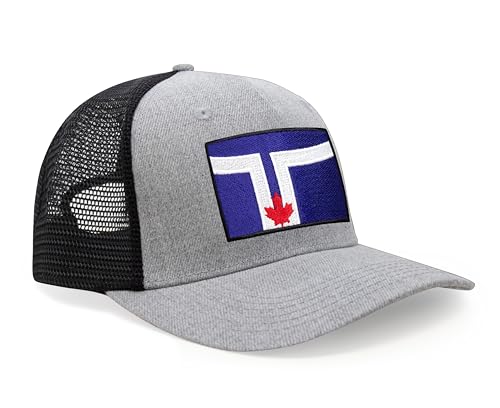 Image of International Tie City Hat for Men and Women, Adjustable Snapback Trucker Baseball Cap with Embroidered Patch